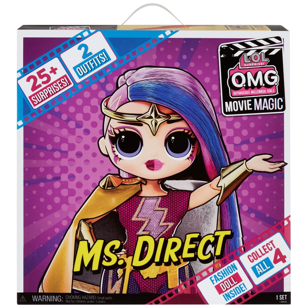 LOL Surprise OMG Movie Magic Starlette Fashion Doll, 1 - Smith's