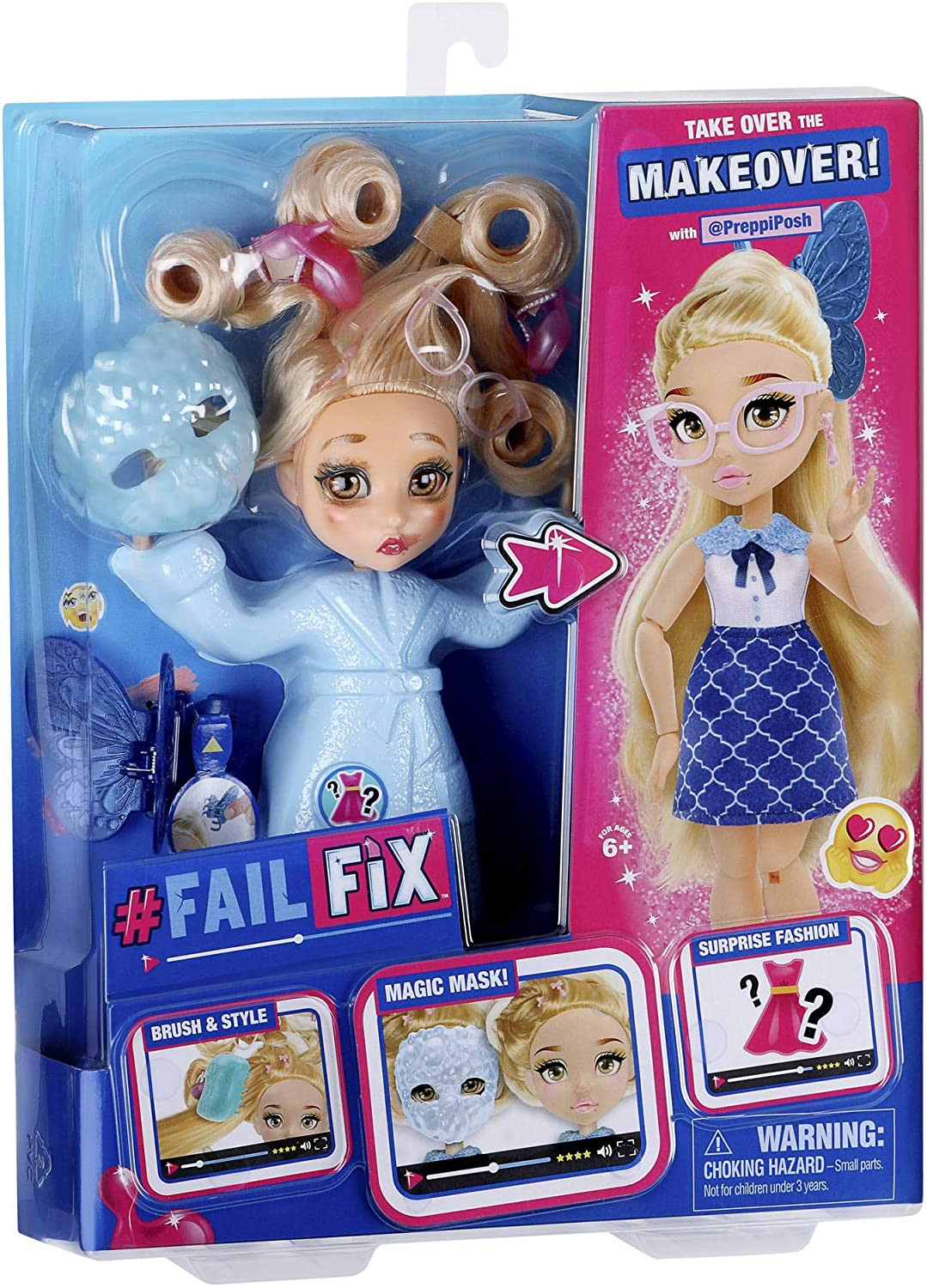 Cambia Look Fail Fix Bambole Failfix Bambola Che Cambia Look