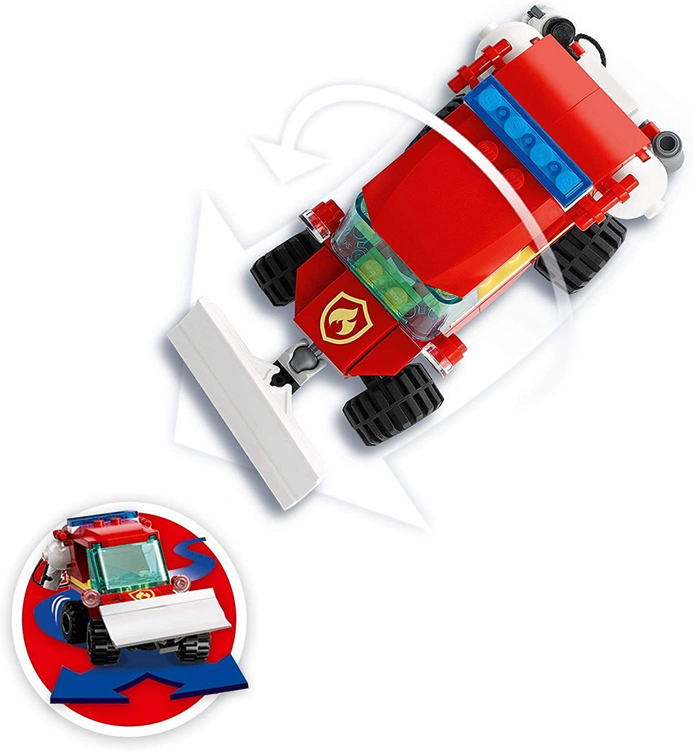 LEGO City Fire Camion dei Pompieri, Autopompa Antincendio con