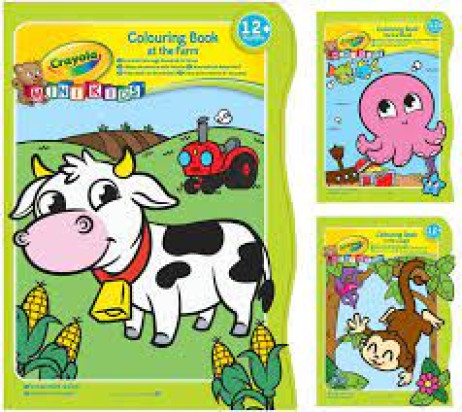 Colouring Book Crayola mini kids