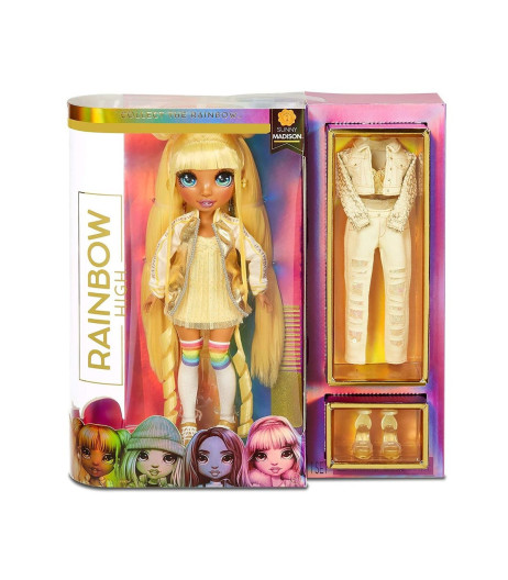 Rainbow High Fashion Doll- Sunny Madison