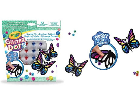 Crayola Glitter Dots Magiche farfalle 