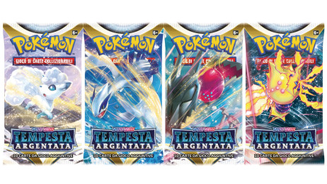 carta Pokemon Tempesta argentata 1 BUSTINA 