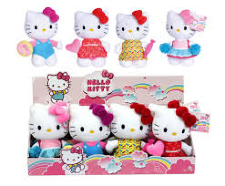 HELLO KITTY PELUCHE CM.20 4ASS.