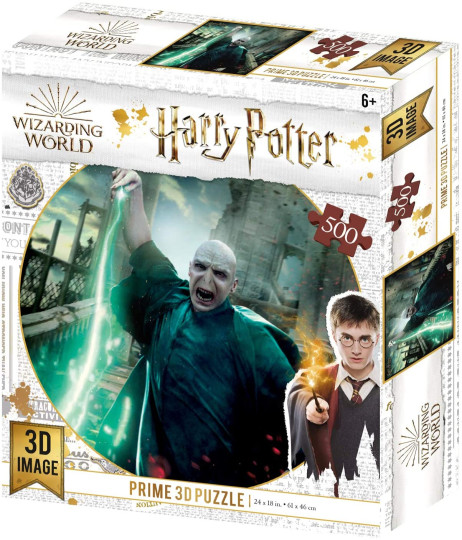 HARRY POTTER VOLDEMORT 500PEZZI 3D PUZZLE