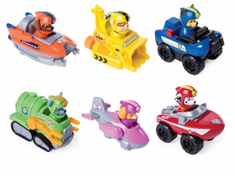 PAW PATROL assortiti  personaggi rescue racers