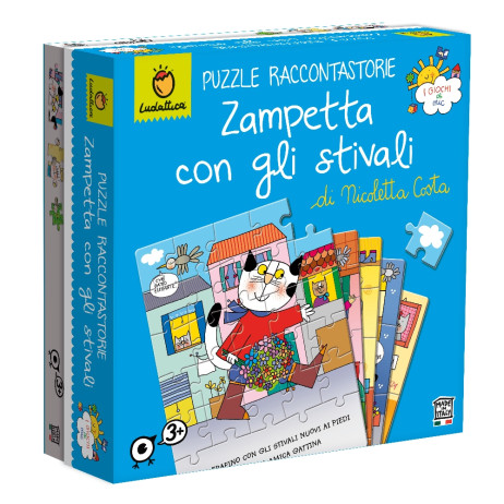 PUZZLE RACCONTASTORIE ZAMPETTA CON GLI STIVALI 