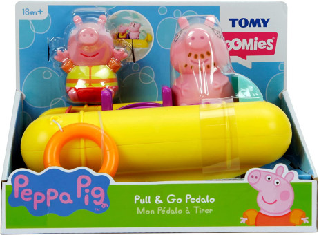 21887948 TOOMIES PEPPA PULL&GO PEDALO