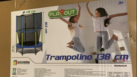 GGI220009 PO TRAMPOLINO 138 CM