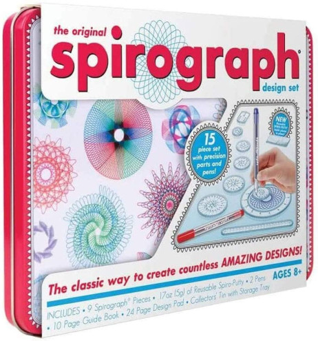 SPIROGRAPH DESIGN SET TIN