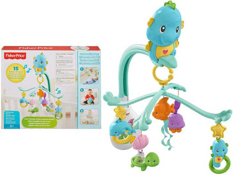 Fisher Price GIOSTRINA PESCI 3IN1