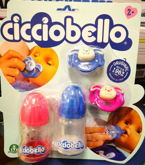 CICCIOBELLO SET ACCESSORI - CIUCCI E BIBERON