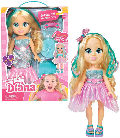 LVE08000 love Diana cm 33 party mermaid