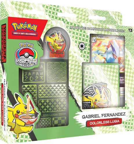 Pokémon Mazzo dei Campionati Mondiali 2023 GABRIEL FERNANDEZ