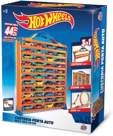 Hot Wheels Custodia Porta Auto e Pista