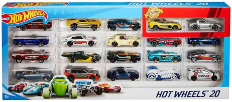 H7045 HOT WHEELS 20 PZ