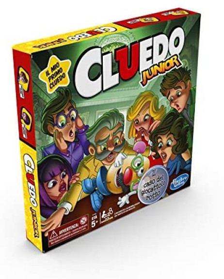 Hasbro Gaming Cluedo Junior, Il Caso del Giocattolo Rotto 