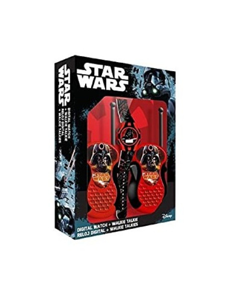 Star Wars WALKIE TALKIE+OROLOGIO