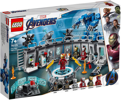 LEGO Super Heroes Marvel Avengers Sala delle Armature di Iron Man, 76125