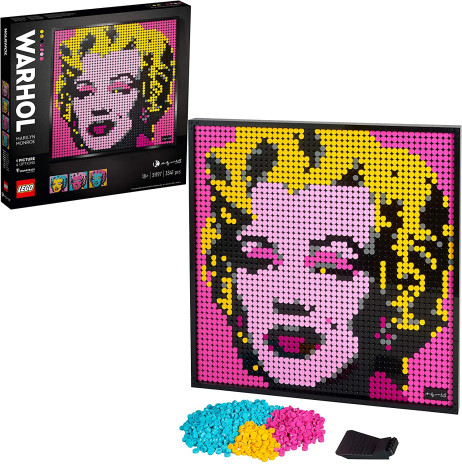 LEGO Andy Warhol's Marilyn Monroe Art31197