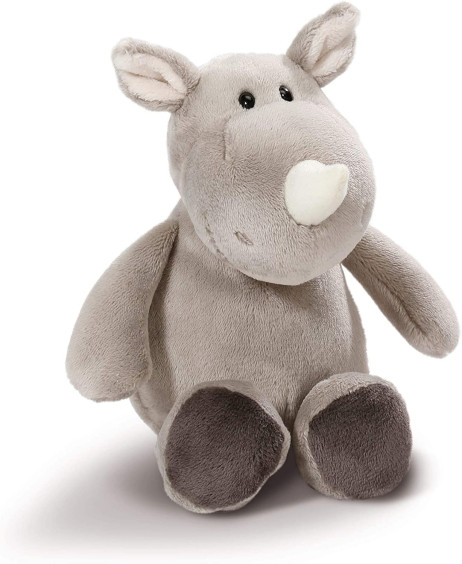 Nashorn, Peluche, 20 cm, Colore: Grigio