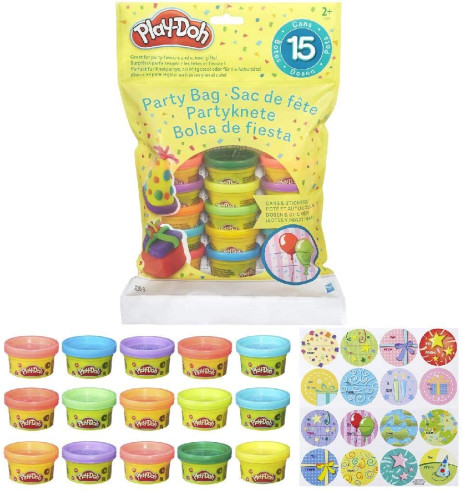 Play-Doh 15 Vasetti Multicolore
