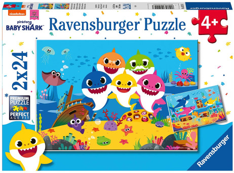 Baby Shark 2 Puzzle da 24 Pezzi