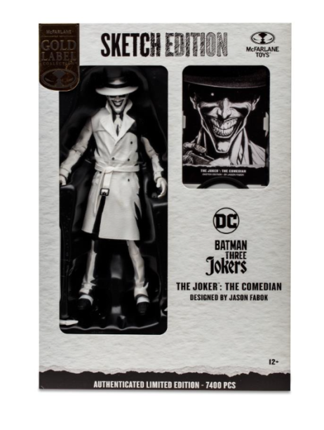 THE JOKER - THE COMEDIAN LINE ART (GOLD LABEL) - NYCC
