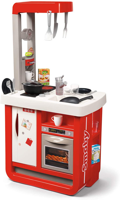 Smoby Bon Appetit con Accessori Cucina e Supermercato Set,