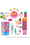 Barbie Color Reveal Mega Sorprese 50 Sorprese, 2 Bambole, 3 Animaletti E 36 Accessori A Tema Pigiama Party