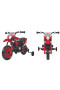 40520 MOTOCROSS B/O NO LICEN 6V 4AH ROSSO/VERDE