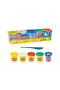 PLAYDOH PLASTILINA 4+1 VASETTI DA 50GR. 