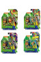 Turtles Rise off Pers. Base Ass.2 Personaggi E Playset Maschili