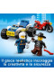 LEGO City Inseguimento sull'Elicottero della Polizia con Quad ATV, Moto e Camion, Set da Costruzione per Bambini dai 5 Anni in su, 60243