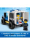 LEGO City Stazione di Polizia, Set di Costruzioni per Bambini con 2 Camion Giocattolo, Mattoncini Sonori e Luminosi, un Drone e una Motocicletta, 60246