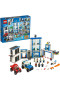 LEGO City Stazione di Polizia, Set di Costruzioni per Bambini con 2 Camion Giocattolo, Mattoncini Sonori e Luminosi, un Drone e una Motocicletta, 60246