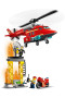 LEGO City Fire Elicottero di Soccorso Antincendio, Playset con Motocicletta e Minifigure di Pompiere e Pilota, 60281