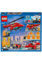 LEGO City Fire Elicottero di Soccorso Antincendio, Playset con Motocicletta e Minifigure di Pompiere e Pilota, 60281