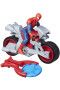 Marvel Spiderman - Modellino di veicolo Blast & Go Spider Man, B9994