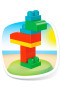 Mega Bloks Pacco Eco con 100 Pezzi da Costruzione, Stimola la creativitÃ , Giocattolo per Bambini 1+ Anni, GFG21
