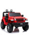 jwr555r  JEEP WRANGLER RUBICON ROSSA R/C 12V