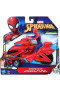 Spider-Man Personaggio con Veicolo Moto, Action Figure