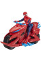 Spider-Man Personaggio con Veicolo Moto, Action Figure