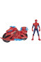 Spider-Man Personaggio con Veicolo Moto, Action Figure