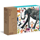 Clementoni-16217-My Zampe, câÃ¨ Una Festa-Puzzle Bambini, Multicolore, 16217