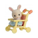 5200 - Sylvanian Family Bebè coniglio con passggino