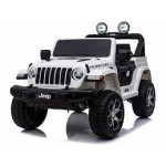 JEEP WRANGLER RUBICON 12 V BIANCO 2 POSTI