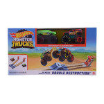 GYC80 HOTWHEELS MONSTER TRUCKS DOPPIA DISTRUZIONE      		