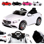 Auto ELETTRICA per Bambini Coupe' Mercedes Cabrio 12V LUCI MP3 + Telecomando