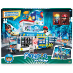Giochi Preziosi Pinypon Action Stazione di Polizia con 2 Personaggi Mix&Match e Accessori